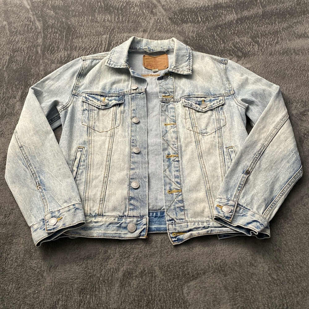 Vintage American Eagle Outfitters Denim Jean Jacket Size S